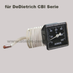 Thermometer für DeDietrich CBI Holzvergaser CBI22, CBI25, CBI30, CBI40, CBI50