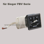 Thermometer für Sieger FBV Holzvergaser