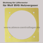 harte Lüfterdichtung für Wolf BVG Holzvergaser