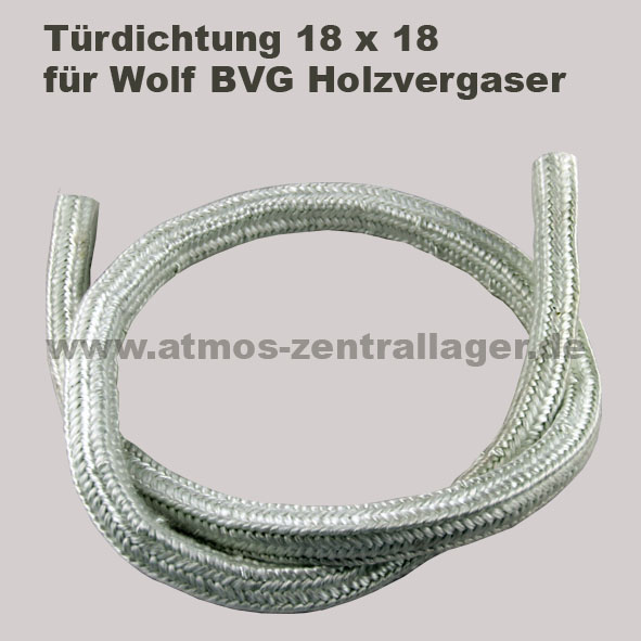 Wolf BVG30 Ersatzteil Dichtschnur Kesseltür 18x18 S0241 