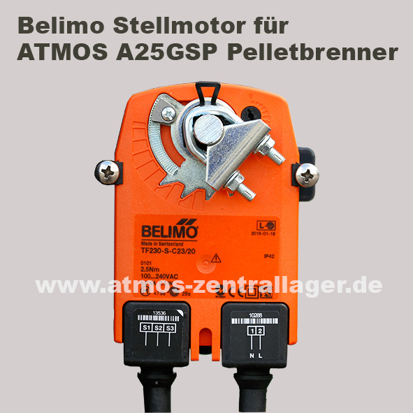Belimo Stellmotor für ATMOS A25GSP Pelletbrenner