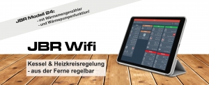 JBR Wifi Systemregler Heizkreisregelung Kesselregelung drahtlos Wärmemengenzähler