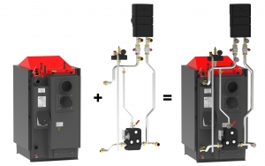 ATMOS F6 Laddomat Baugruppe Anschlussset