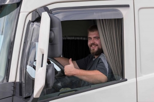 LKW-Fahrer Spedition ATMOS Lieferung Kessel